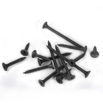 Drywall screws with Phillips bugle head Fine Thread Sharp point black phosphating St6*25mm Bugle Head Pozi